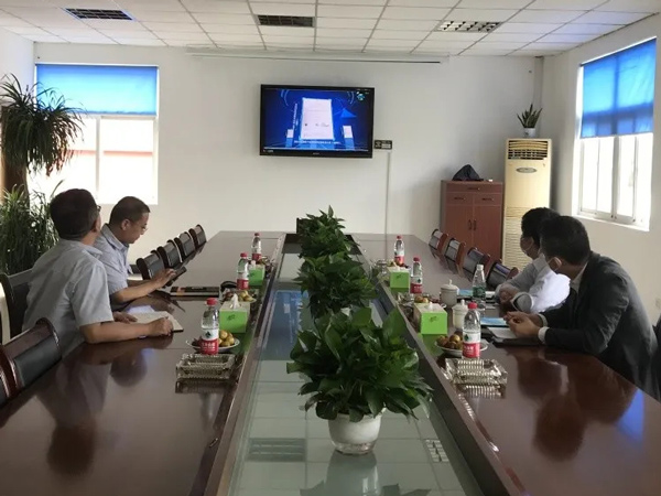 Japanese trading company guests visit Yongyin Chemical Fiber to explore the business of recycled polyester together